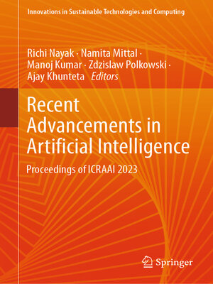 cover image of Recent Advancements in Artificial Intelligence